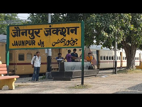 Jaunpur Junction railway station Uttar Pradesh, Indian Railways Video in 4k ultra HD