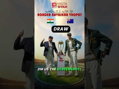 Who Will Win Border-Gavaskar Trophy? #cricket #cricketnews #sports #indvsaus #bgt