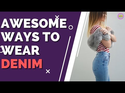 Awesome Ways to Wear Denim #shorts #denimstyle #lifestyle #Denim #trendycostume #fashion #women