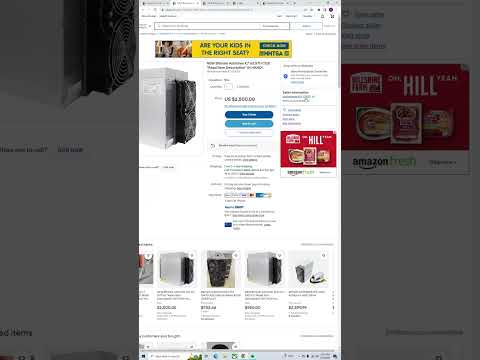 Want to buy a Crypto Miner ? DON'T FALL FOR THIS EBAY ASIC MINER SCAM !! #shorts #cryptomining