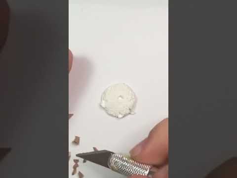 Making a Miniature Burnt Cookie 🍪 | Realistic Polymer clay Charms | Dollhouse Food | The Miniverse