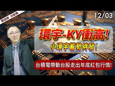 2024/12/03  反敗為勝唯一解? 就是瞄準下一波低檔潛力股!  航空&航運穩健偏多!  錢冠州分析師