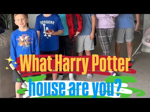 What's your Harry Potter house?