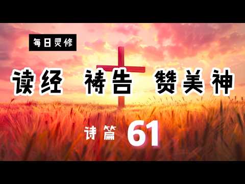 【5分钟祷告赞美神】诗篇61 #圣经 #等候神 #祷告 #灵修 #读经