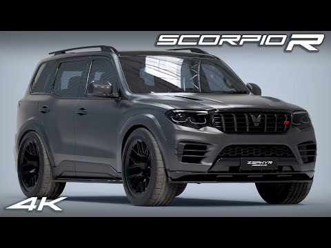 V8 Mahindra Scorpio N 2022 Zephyr R EXTREME MODIFICATION Concept | 4K