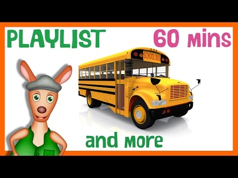 * SCHOOL BUS & MORE * | Vehicle Playlist For Kids | Things That Go TV!