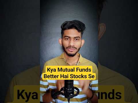 5 Reasons Why MUTUAL Funds Are Better Than STOCKS 😯|Stock Market For Beginners|#mutualfunds #stocks