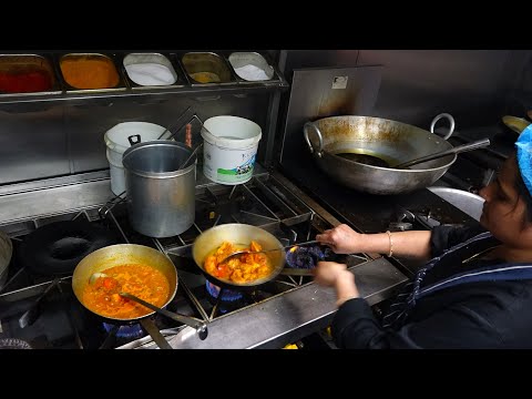 Sev Tameta Nu Shaak | Bataka Tameta | Ringan Bharthu | Dal Baati at Krishna Indian Restaurant London