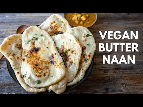 Ah.. love this soft Vegan Butter Naan