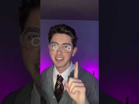 POV: Hogwarts student helps you fall asleep 😴 #asmr #roleplay #sleep #harrypotter #sleepclinic