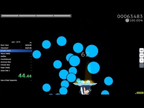 osu!speedrun: 10 FC in 3:29.65 (Stable Client, World Record)