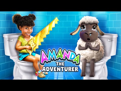 Amanda The Adventurer & Woolly in Real Life! How to Become Amanda! ORIGIN STORY by Oki Toki!