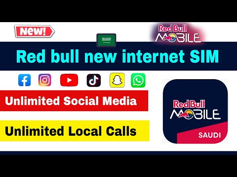 Redbull mobile new internet sim in saudi arabia | red bull mobile sim card | red bull mobile ksa