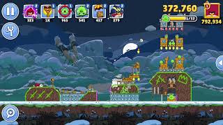 Angry Birds Friends Level 9 Tournament 1497 three stars NO POWER-UP walkthrough 2025-01-06