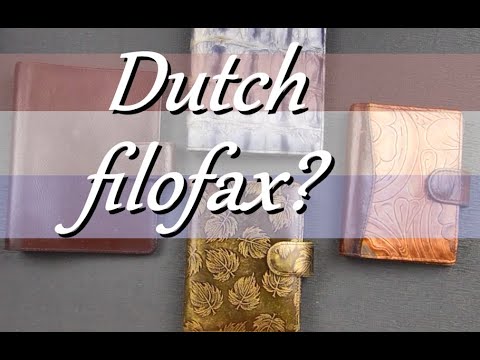 Dutch Filofax? The Succes Agenda