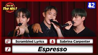 Does P1Harmony know the lyrics to Espresso?🎤☕ | Get On The Mic! | Lovin On Me, Leave the Door Open