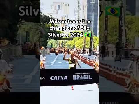 Wilson too is the champion of São Silvestre 2024 🇧🇷