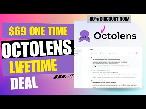 🔰🔶🔰 Octolens Lifetime Deal | Find and Engage High-Intent Buyers 24/7 | $69 Lifetime Deal | 80% Now