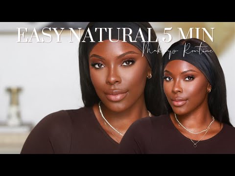 THE PERFECT 5 MIN MAKEUP ROUTINE | CLEAN GIRL MAKEUP