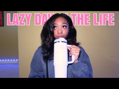 *LAZY* DAY IN THE LIFE | Cleaning, New Hairstyle, Self Care | Miya Nevaeh