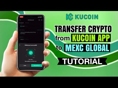 How to TRANSFER crypto from KuCoin App to MEXC Global | Tutorial