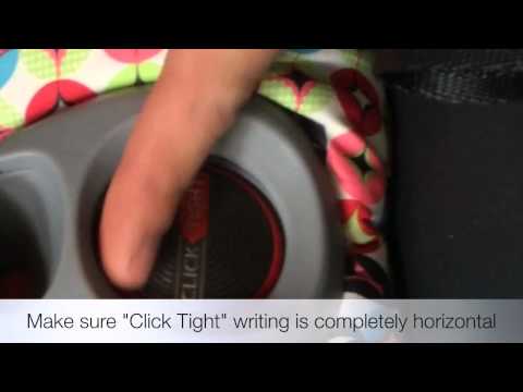 Britax Click Tight convertible Installed Rear-facing