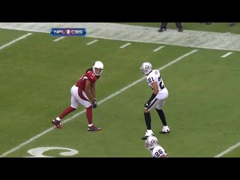 Larry Fitzgerald Vs Nnamdi Asomugha 🔥 PHYSICAL MATCHUP! (2010) WR Vs CB