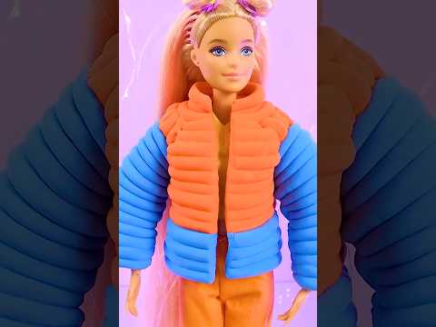 DIY Doll Puffer Coat