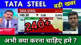 TATA STEEL SHARE LATEST NEWS TODAY, TATA STEEL SHARE NEWS TODAY, TARGET PRICE TOMORROW, BUY OR SELL?