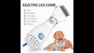 FleaFree Electric Comb - Safely Remove Fleas and Lice