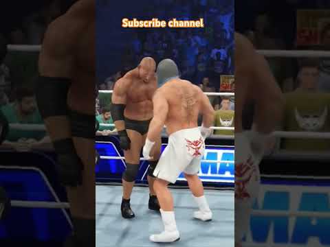 WWE 2K24 GOLDBERG VS. BROCK LESNAR F5 #shorts