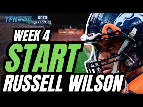 Week 4 Fantasy Football Start | QB Russell Wilson