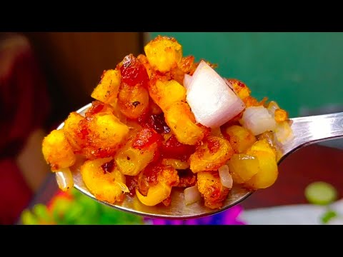 Barbeque Nation Siganature Recipe😋 క్రిస్పీ కార్న్ 🤤సింపుల్ గా ఇలా ఇంట్లోనే చేసేయండి👌.