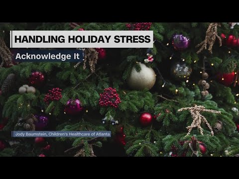 How to handle holiday stress