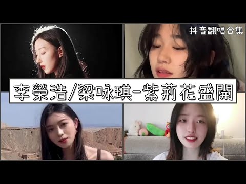 【抖音翻唱合集】  ♪李榮浩 & 梁咏琪 - 紫荊花盛開 ♪  「永遠的紫荊花 在愛之下 茁壯發芽」｜Douyin cover collection｜