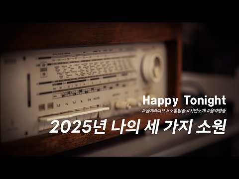 심야라디오 : 앨리의 해피투나잇 ♬♪ 2025년 나의 세 가지 소원