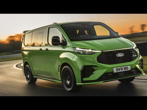 Cinematic Reveal of the Ford E-Transit Custom MS-RT!  #fordtransitcustom #msrt #4k #fordetransit