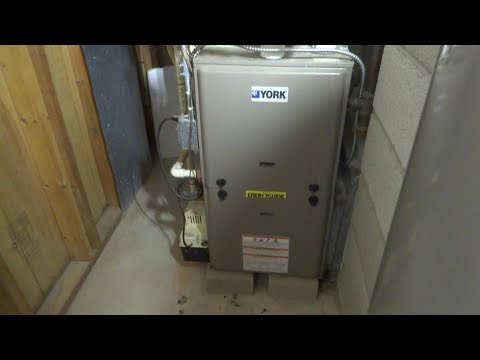 YORK GAS FURNACE SERVICE CALL