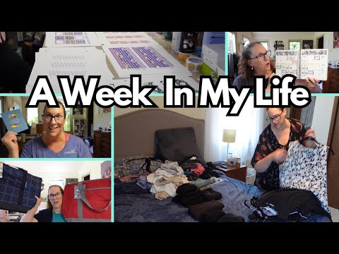 A Week In My Life /  Working In the Etsy Shop / Vacation Prep / Happy Mail