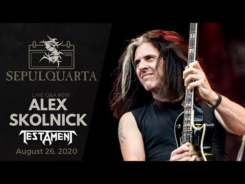 SepulQuarta - LIVE Q&A with Alex Skolnick (Testament), Andreas Kisser & Paulo Xisto