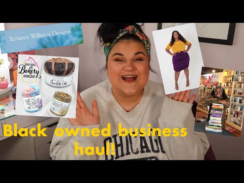 Black Owned Business Haul! brands you should know about*