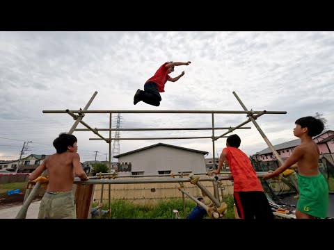 小学生たちとパルクール!!!【神奈川パルクールコミュニティ】