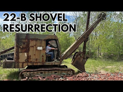 Can we SAVE this ANTIQUE Cable Shovel?? Bucyrus Erie 22-B Shovel Resurrection