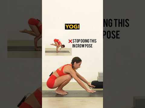 ❌ taking crow pose from yogi squat and do this instead ✅ Full tutorial on my channel