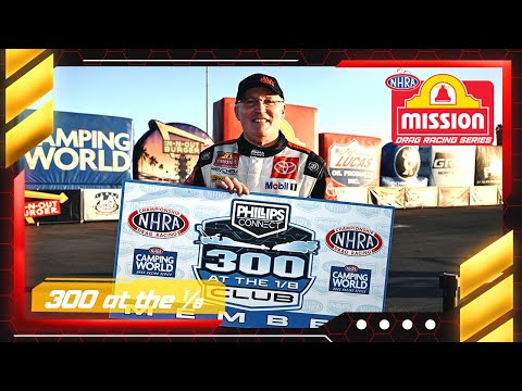 Doug Kalitta becomes the second member of the Phillips Connect 300 at the 1/8 Club