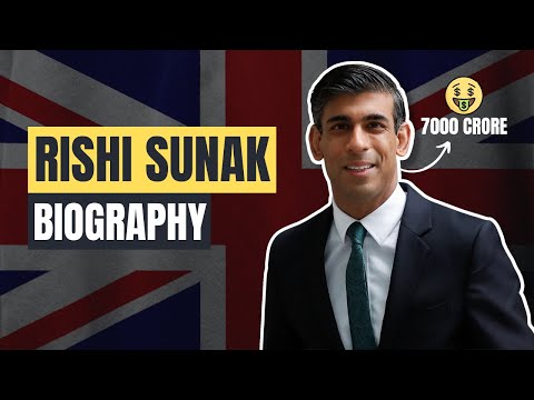 Rishi Sunak Biography in 1 Minute | Who is Rishi Sunak? #shorts #rishisunak