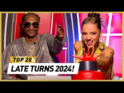 The LATEST CHAIR TURNS of 2024 on The Voice!