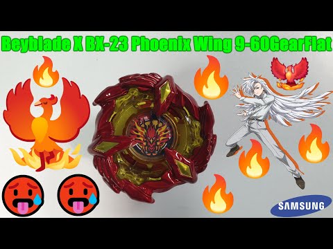 Beyblade X BX-23 Phoenix Wing 9-60GearFlat