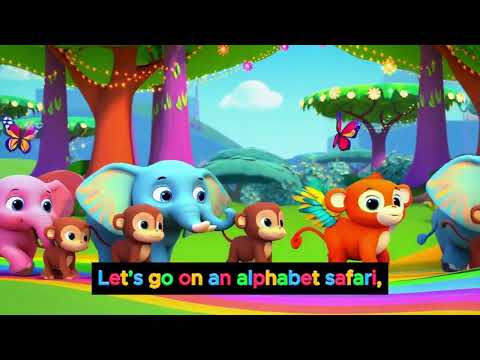 Alphabet Safari Song | Wild A to Z Adventure for Kids