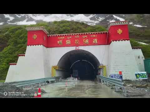 自驾理想one电动汽车西藏之旅D7，Self-driving LI ONE electric car Tibet tour D7